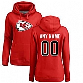 Women's Kansas City Chiefs Customize Red Hoodies,baseball caps,new era cap wholesale,wholesale hats